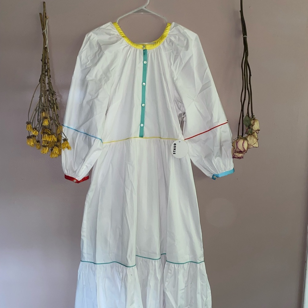 Staud size 10 full length dress